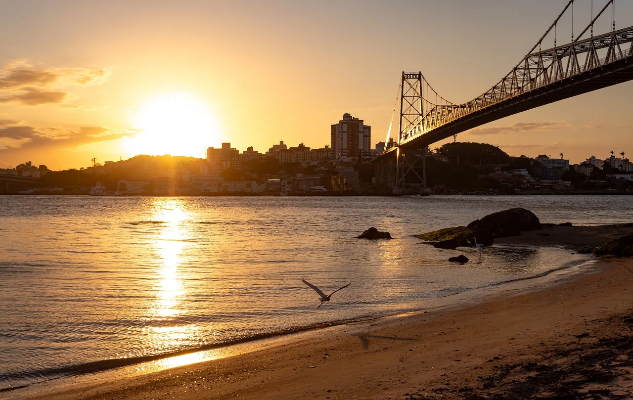 bridge florianopolis sunset 6851672