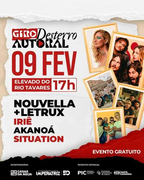 Desterro Autoral esta de volta com shows gratuitos no Elevado do Rio Tavares